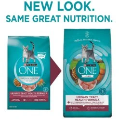 Purina ONE High Protein +Plus Urinary Tract Health Formula Dry Cat Food, 16-lb Bag -Cat Food And Treats Shop purina one high protein plus urinary tract health formula dry cat food 16 lb bag 100