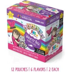 Weruva BFF Rainbow A Gogo Variety Pack Wet Cat Food Pouches, 3-oz, Case Of 12 -Cat Food And Treats Shop weruva bff rainbow a gogo variety pack wet cat food pouches 3 oz case of 12 62