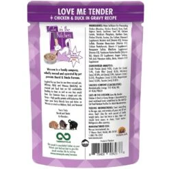 Cat Food And Treats Shop -Cat Food And Treats Shop weruva cats in the kitchen love me tender chicken duck recipe grain free cat food pouches 3 oz pouch case of 12 92