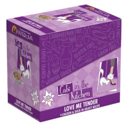 Weruva Cats In The Kitchen Love Me Tender Chicken & Duck Recipe Grain-Free Cat Food Pouches, 3-oz Pouch, Case Of 12 -Cat Food And Treats Shop weruva cats in the kitchen love me tender chicken duck recipe grain free cat food pouches 3 oz pouch case of 12 96