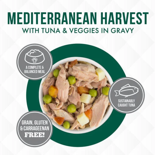 Weruva Truluxe Mediterranean Harvest With Tuna & Veggies In Gravy Grain-Free Canned Cat Food, 3-oz, Case Of 24 -Cat Food And Treats Shop weruva truluxe mediterranean harvest with tuna veggies in gravy grain free canned cat food 3 oz case of 24 138