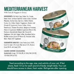 Weruva Truluxe Mediterranean Harvest With Tuna & Veggies In Gravy Grain-Free Canned Cat Food, 3-oz, Case Of 24 -Cat Food And Treats Shop weruva truluxe mediterranean harvest with tuna veggies in gravy grain free canned cat food 3 oz case of 24 146